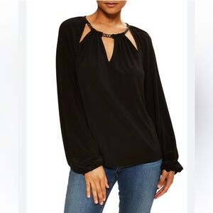 • Ramy Brook • Women’s Varinda Long Sleeve Top Black
 Small